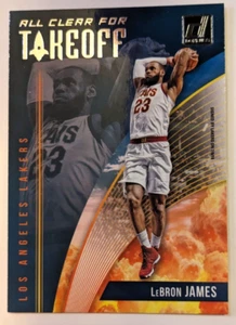 2018-19 DONRUSS ALL CLEAR FOR TAKEOFF LEBRON JAMES #1 - Picture 1 of 2