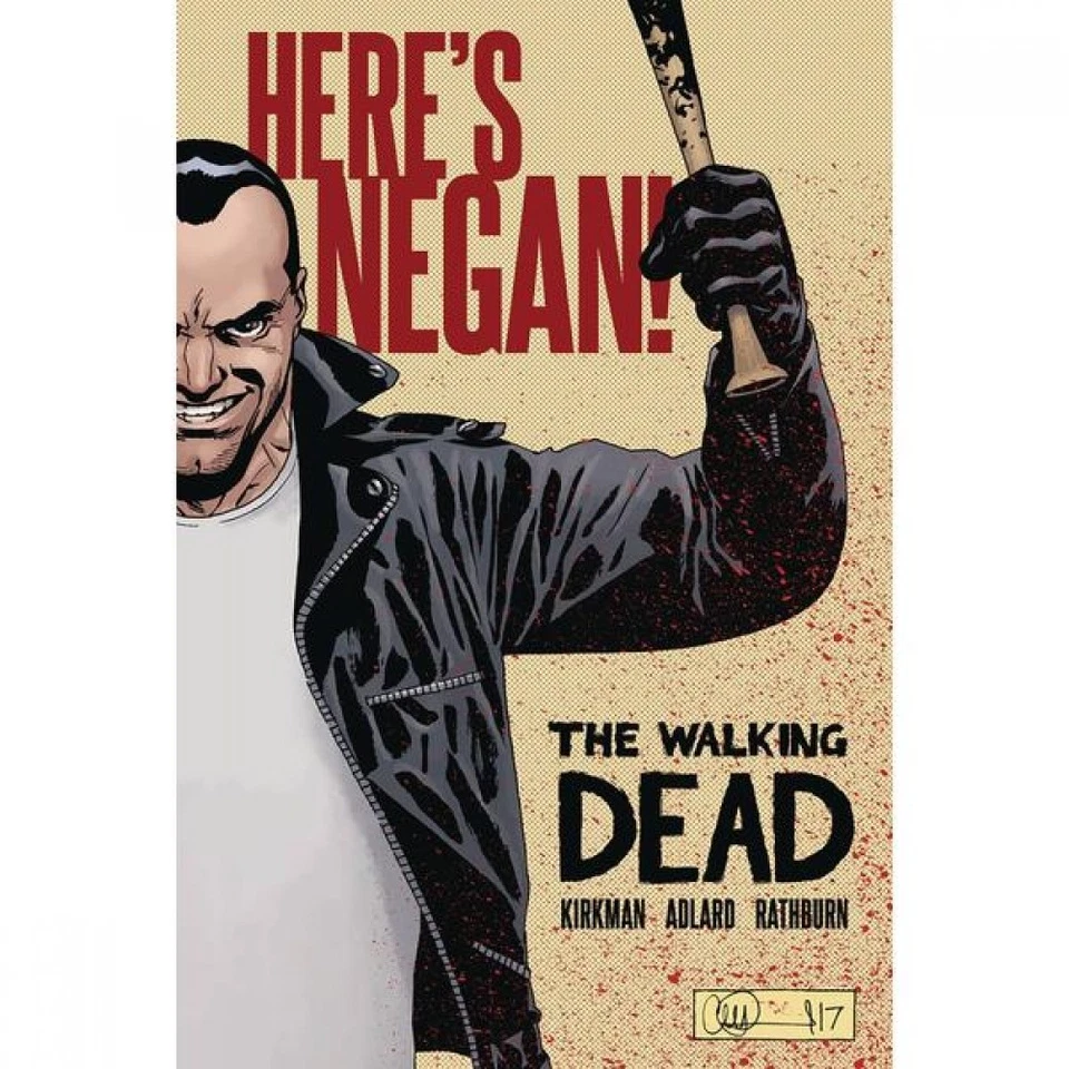 The Walking Dead Here's Negan by Kirkman Robert Hardcover Book 97815343032