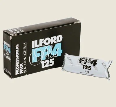Ilford FP4 Plus 120 - Expired 1995 - Freezer Stored - Image 1 of 2