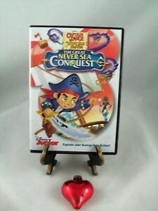 Captain Jake and the Never Land Pirates: The Great Never Sea Conquest (DVD,2016)