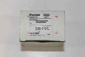 BOBINA DE REPUESTO SIEMENS/FURNAS 75D73070W PARA TAMAÑOS 00 A 2-1/2 250VDC - Imagen 1 de 7
