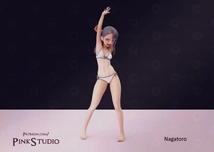 Nagatoro swimsuit 1/12 resin kit Unpainted anime kit Ijiranaide, Nagatoro-san - Foto 1 di 4