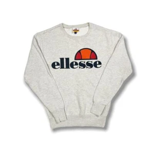Pullover Ellesse beige creme Big Spellout Grafik Größe XS - Bild 1 von 4