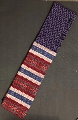 "Bufanda vintage Robert Mackie de Escocia 100 % lana patrón mixto multicolor 57""" Foto 1 de 4