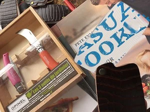 Einschlaglupe Seeadler Leder 3-5-fach mit Schönheitsfehler