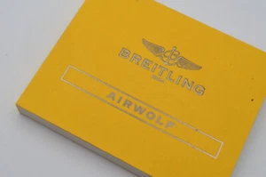 Breitling Instruction Manuelle Vintage Airwolf - Photo 1 sur 1
