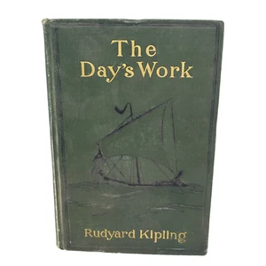 The Days Work 1898 Rudyard Kipling Hardcover GOOD - Picture 1 of 19