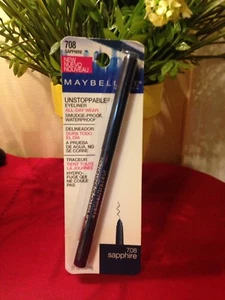 Maybelline Unstoppable Eyeliner All Day Wear Smudge Proof Waterproof Sapphire - Picture 1 of 1