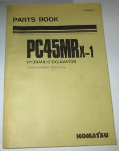 Komatsu PC45MRx-1 Catalogo Parti Escavatore Manuale PEPB060101 ORIGINALE! - Foto 1 di 5
