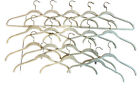 Non-Slip Velvet Clothes Hangers 18 Pack In Beige Two Different Styles