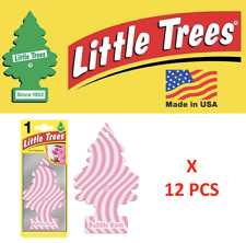 BUBBLE GUM Little Trees  Air Freshener Tree 10348 1UP-10348 MADE IN USA 12 pcs 