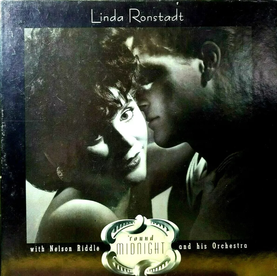 LINDA RONSTADT NELSON RIDDLE 'ROUND MIDNIGHT 3 CASSETTE BOX SET (9 E-4 60489)i - Image 1 of 3