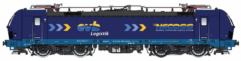 LS Models HO 16152S Electric Locomotive Class 192 Smartron, EVB, DC Sound - Image 1 of 1