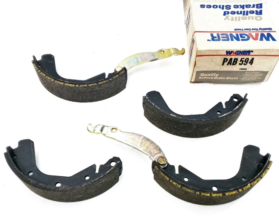 Zapatas de freno Wagner re-forradas PAB594 NOS Foto 1 de 3