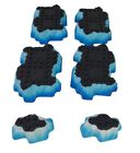 Mega Bloks Dragons Water Base Plate Lot Ice Edge Replacement Pieces Lot of 6