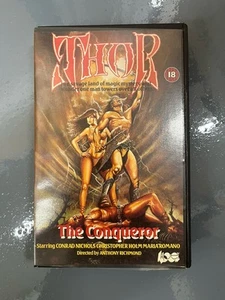 Thor The Conqueror - Apex VHS Tape - Big Box - Ex Rental - 1983 Italian Conan. - Imagen 1 de 4