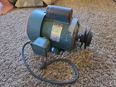 Reliance Electric C56E1501P-JX 3/4 HP- 115/230V 1725RPM Motor L56 TYPE CS 60 Hz  - Image 1 of 4