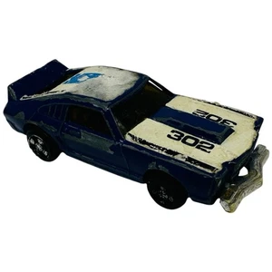 VINTAGE 1977 DIE CAST STUNT SQUAD BUMPER BLASTER MUSTANG 302 TESTED SPRING LOAD - Bild 1 von 4
