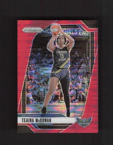 2024 Panini Prizm WNBA #105 Teaira McCowan Red Pulsar Prizms #/299 - Picture 1 of 2
