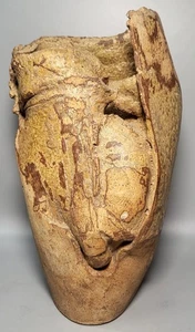 Wesley Potter Drahtschliff Steinzeug Skulptur Kobaltoxide mit matter Glasur 32 cm  - Bild 1 von 24