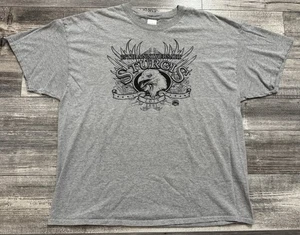 Camisa Sturgis 2015 75 Aniversario Para Hombre Talla 2XL Motocicleta Gris Águila Camiseta - Imagen 1 de 7