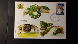 Afrika, Ghana,   Numisbrief von 1986 (778) - Picture 1 of 2