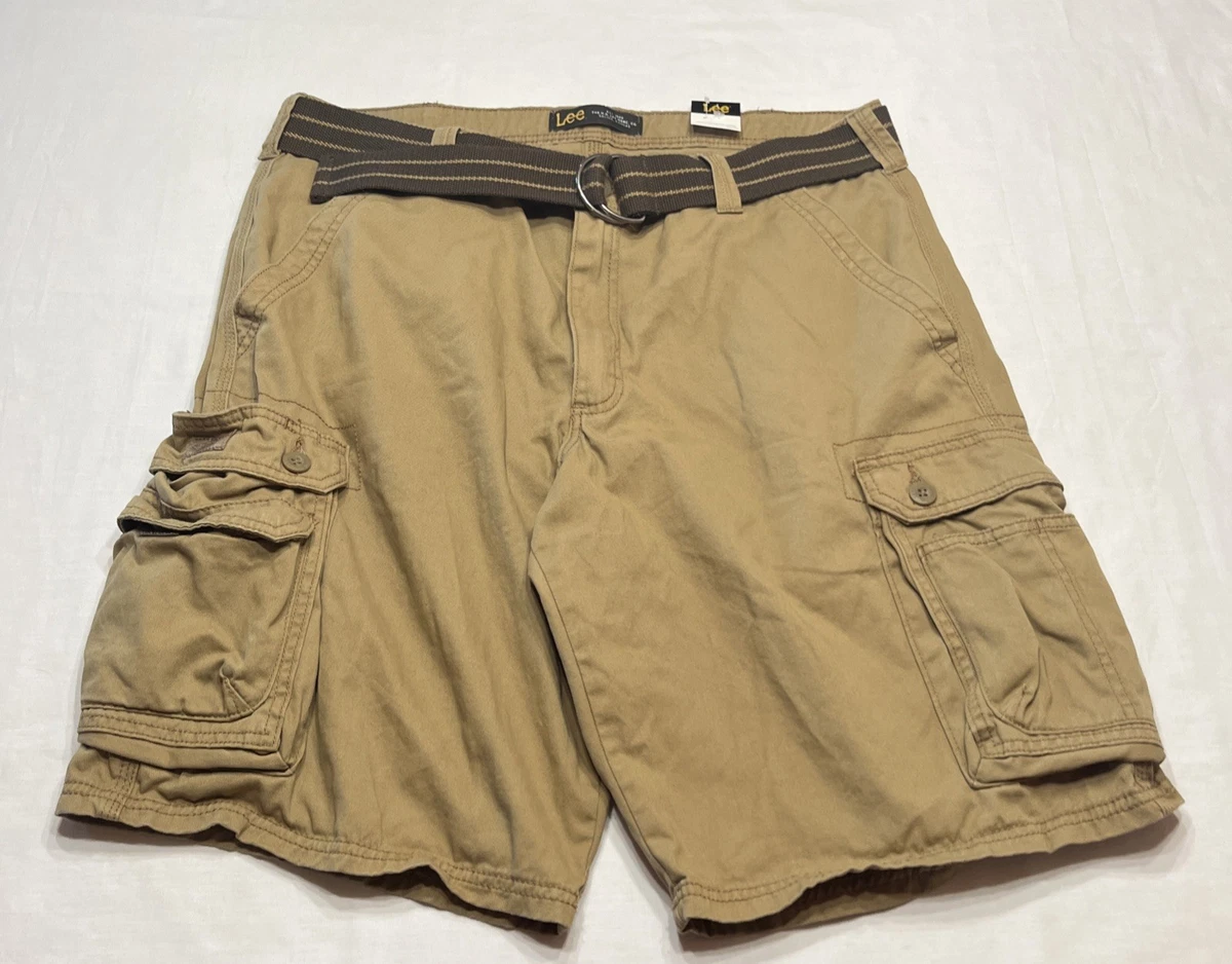 Lee En's Perforance Series Tri-Flex No Iron Relaxed Fit Pant, Pebble