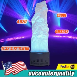 130W Fake Fire Flame Light Multiple Colors LED Flame Lamp DMX512 Mode Light - Picture 1 of 18