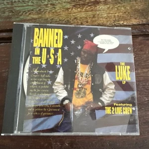 Luke Banned in the USA Featuring the 2 Live Crew CD Clean - Picture 1 of 6
