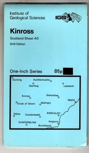 Kinross: Scotland Sheet 40 Drift edition : Institute of Geological Sciences - Bild 1 von 2