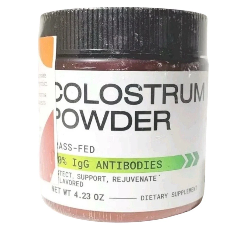 Polvo de calostro alimentado con pasto, alto IgG sin sabor 60 porciones (EXP:11/25) Foto 1 de 1