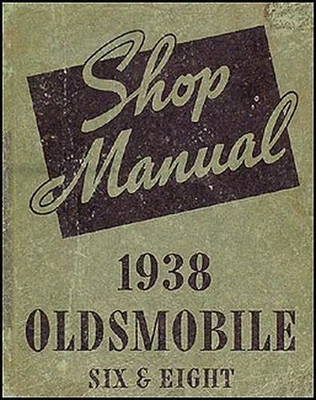 Manual De Taller Original Vintage OEM De Oldsmobile 1938 Reparación Y Servicio - Imagen 1 de 2