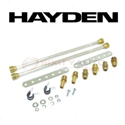 Hayden Engine Oil Cooler Hose Assembly for 1981-1993 Dodge D250 - Belts lz Foto 1 de 4