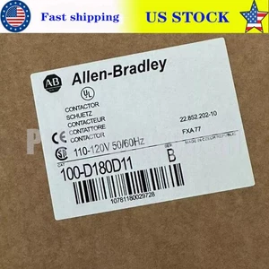 NEW Factory Sealed AB Allen-Bradley 100-D180D11 100D180D11 Free Shipping USA - Picture 1 of 7