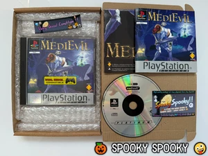 MediEvil PS1 Platinum - UK PAL VGC CIB with Map - High Quality Packing - Tracked - Picture 1 of 13