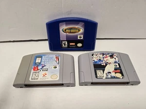 Lot Bundle of 3 Tony Hawk's Pro Skater Nagano Olympics Baseball Nintendo N64 - Picture 1 of 3