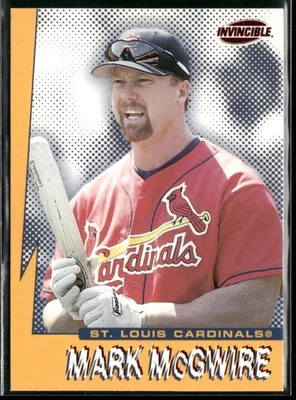 1999 Pacific Invincible Mark McGwire Seismic Force #15a St. Louis Cardinals - Imagem 1 de 2