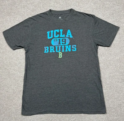 Camiseta UCLA Bruins Para Hombre Talla L Gris NCAA J América NCAA Fútbol Exterior Camiseta Foto 1 de 4