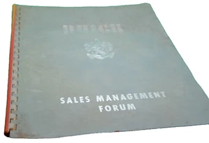 Buick car automobile dealer sales management forum notebook unused 1950s era - Picture 1 of 5