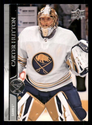 2020 Upper Deck Carter Hutton #22  Buffalo Sabres - Image 1 of 2