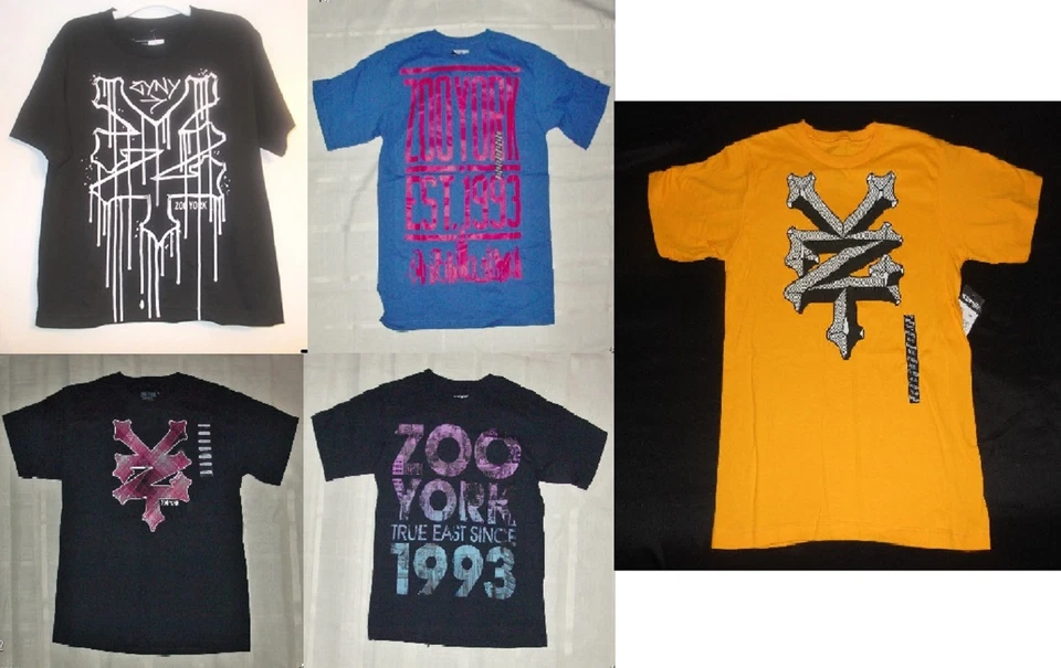 Camisetas Zoo York Niños 5 Opciones Tallas Sm, Lg y XLG NUEVAS CON ETIQUETAS Foto 1 de 1