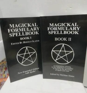 Magickal Formulary Spell Books Vol. 1&2 by Slater H. - Picture 1 of 3