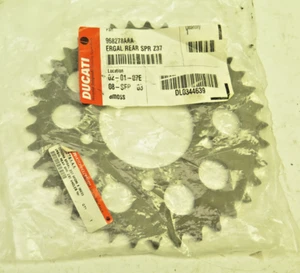 NEW ERGAL CROWN DUCATI MONSTER MULTISTRADA SUPERSPORT 5 HOLE 37 Tooth 968278AAA - Picture 1 of 8