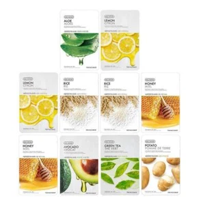 Real Nature Glowing Bride Mask sheet For Women Combo Pack of 10 AU - Picture 1 of 8