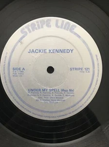 Jackie Kennedy - Under My Spell 12'' Vinyl Single STRIPE 121 (1983) JAZZ FUNK EX - Foto 1 di 6