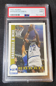 1992-93 hoops Shaquille O'neal rookie PSA 9 MINT
