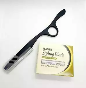 Navaja de peinado Effiliermesser Thinning Shaper. Hojas de peinado de plumas 10 x hojas - Imagen 1 de 3