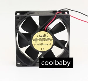 ADDA AD0824US-A71GL FAN 80*80*25mm DC24V 0.26A 2pin - Picture 1 of 1
