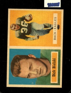 1957 TOPPS #13 DICK BIELSKI EXMT EAGLES *X79352