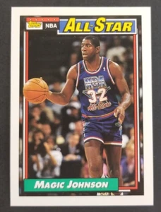 Tarjeta de baloncesto Magic Johnson 1992 Topps #126 (nm) - Imagen 1 de 2